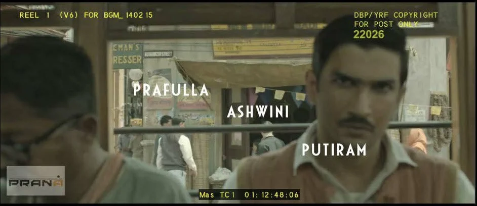 Detective Byomkesh Bakshy for Yash Raj Films and Dibakar Banerjee Productions — opening-title typography concept 1