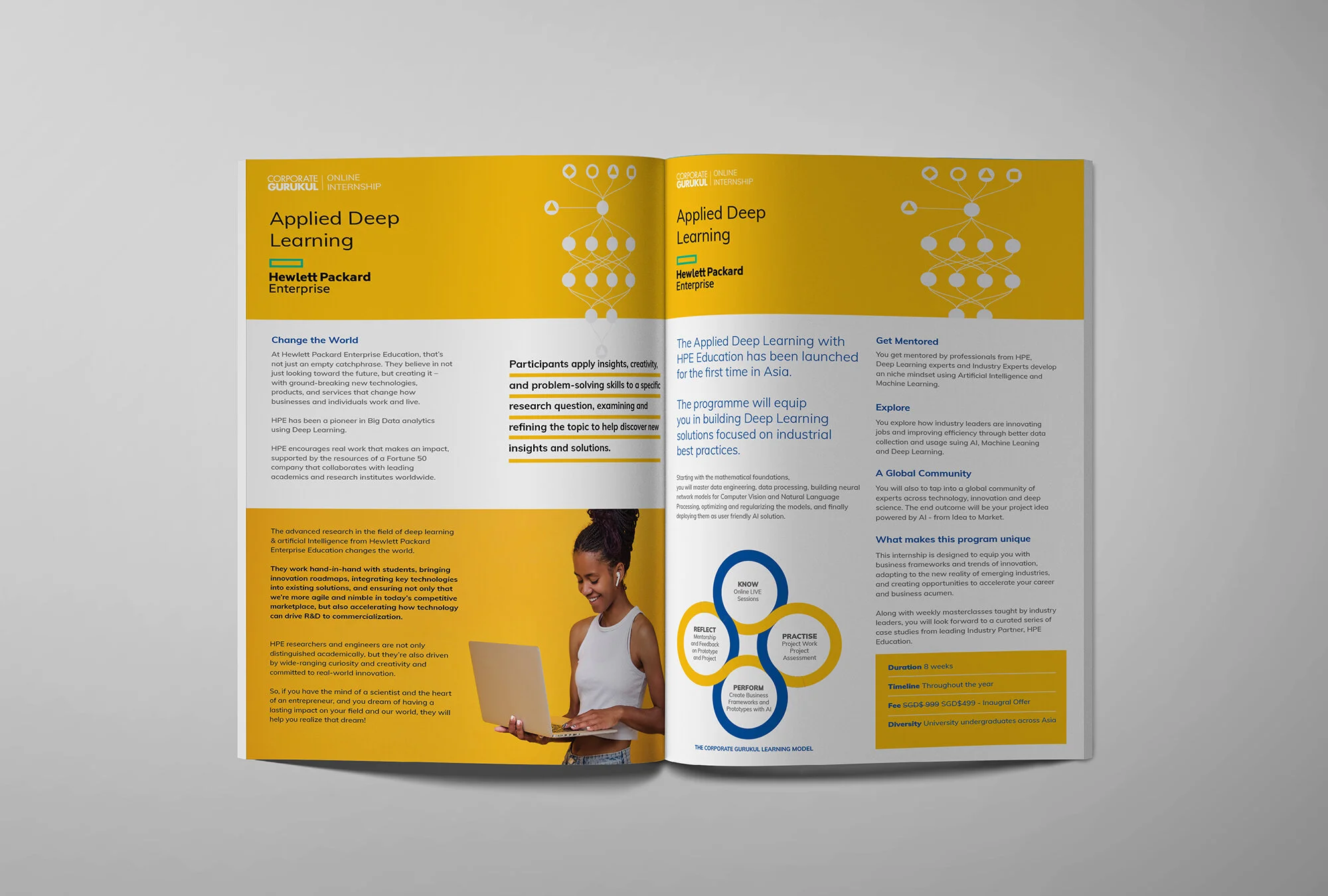 Corporate Gurukul branding and design element 1