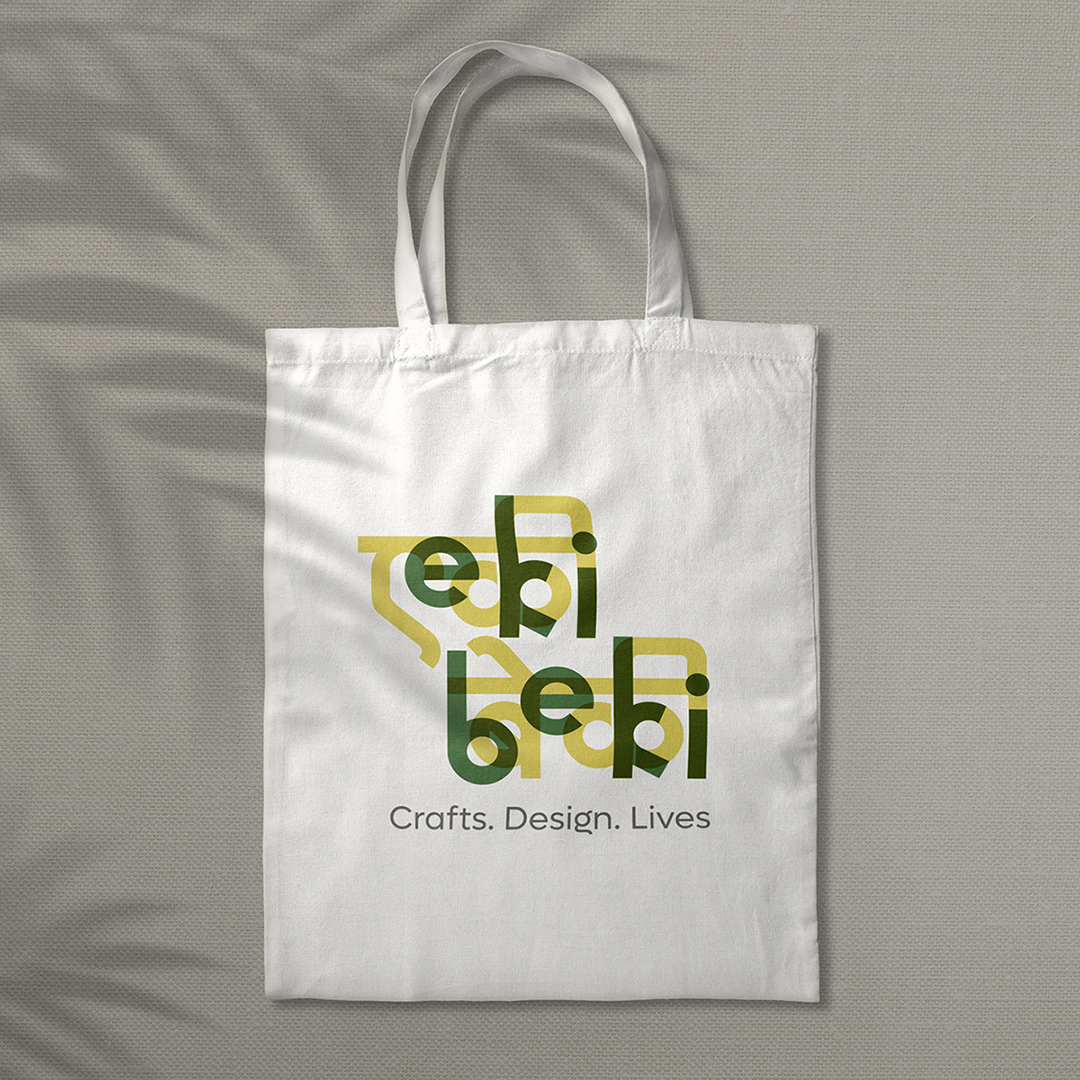 Eki Beki - Tote bag with brand identity