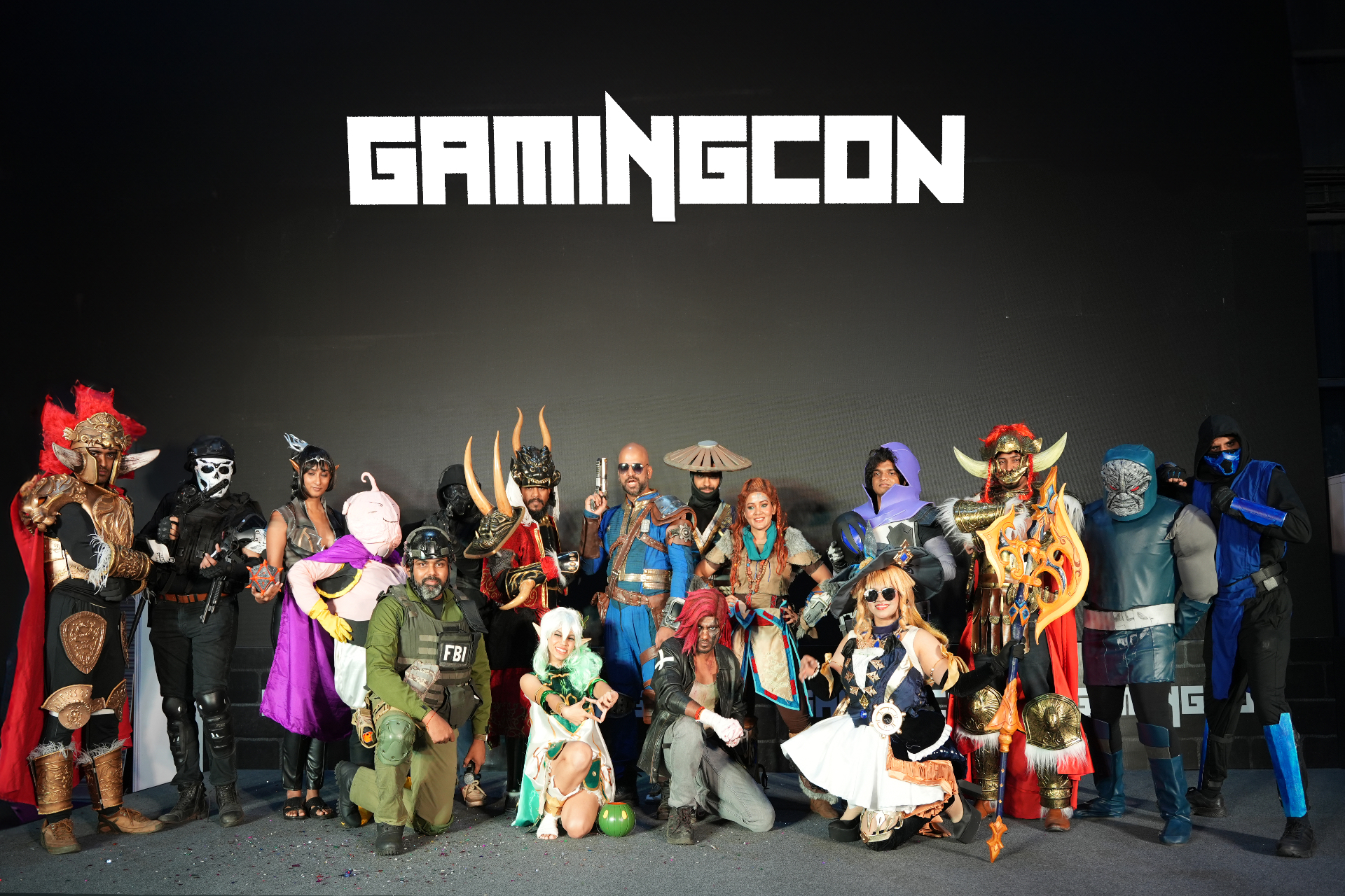 GAMINGCON - Identity for India's premier gaming festival, where esports, innovation, and pop culture converge.