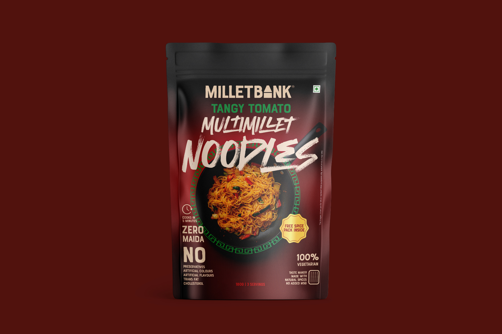 MILLET BANK - Identity and packaging for a women-led initiative reviving India's 7,000-year-old millet legacy.