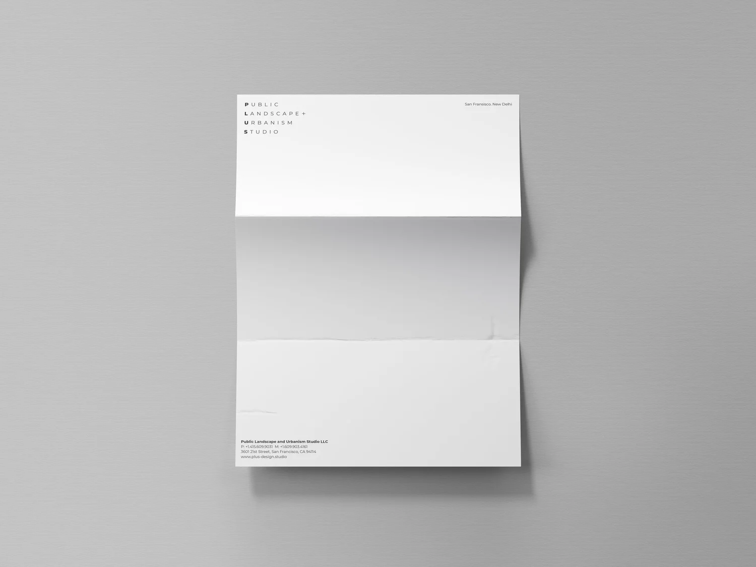 PLUS branding and design element 3
